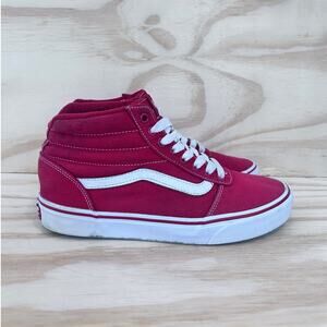 Vans Off The Wall - SK8 Hi - Sneakers - Red - Men's - 8.5